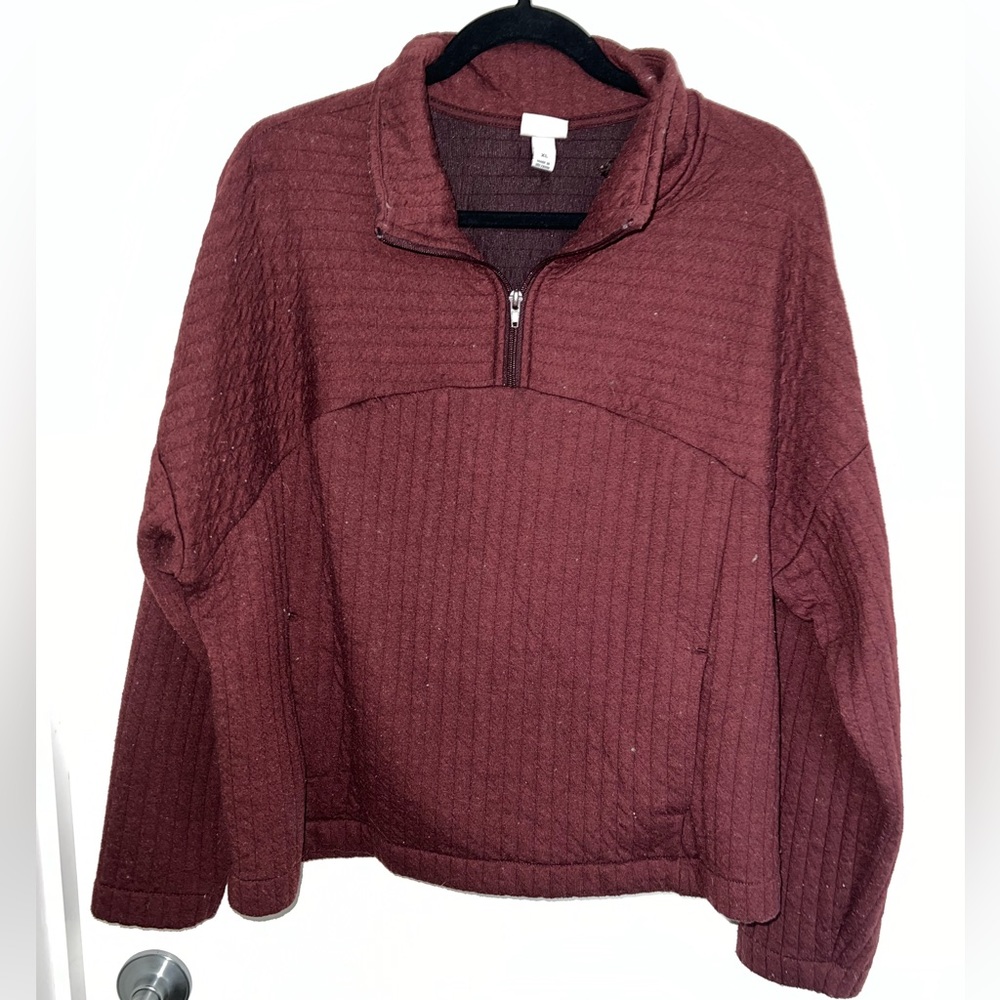 A New Day quilted quarter zip